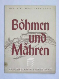 kolektiv, autorů, Böhmen und Mähren, Heft 3/4, März/April 1944, 1944