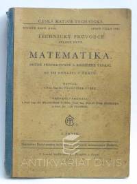 Matematika, (Druhé přepracované a rozšířené vydání), Matematika (Druhé přepracované a rozšířené vydání), 1944