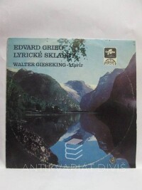 Grieg, Edvard, Lyrické skladby (Walter Giesenking - klavír), 1972