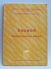 Štichová, J., Soubor receptur krajových specialit, 1979