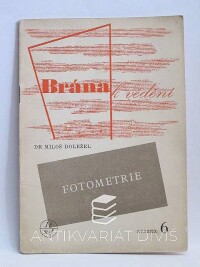 Doležel, Miloš, Fotometrie, 1949