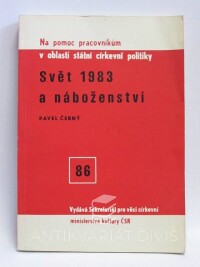 Černý, Pavel, Svět 1983 a náboženství, 1984