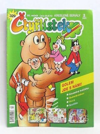Němeček, Jaroslav, Lamkovi, Hana a Josef, Čtyřlístek 329: Golem jde s námi!, 2002