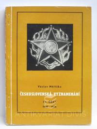 Měřička, Václav, Československá vyznamenání, IV. část: 1945-1975, 1976