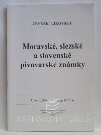 Likovský, Zbyněk, Moravské, slezské a slovenské pivovarské známky, 1998