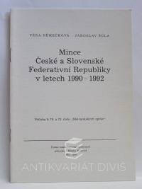 Šůla, Jaroslav, Němečková, Věra, Mince České a Slovenské Federativní Republiky v letech 1990-1992, 1993