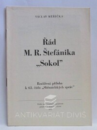 Měřička, Václav, Řád M. R. Štefánika "Sokol", 1990