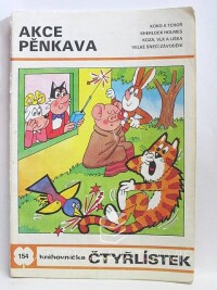 Štíplová, Ljuba, Němeček, Jaroslav, Čtyřlístek 154: Akce pěnkava, 1988