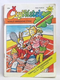 Němeček, Jaroslav, Lamkovi, Hana a Josef, Čtyřlístek 232: Turnaj v Třeskoprskách, 1995