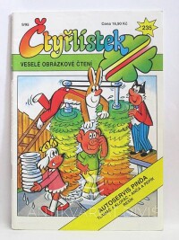 Němeček, Jaroslav, Poborák, Jiří, Čtyřlístek 235: Autoservis Pinďa, 1995