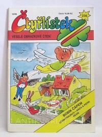 Němeček, Jaroslav, Lamkovi, Hana a Josef, Čtyřlístek 236: Bobík čápem, 1995