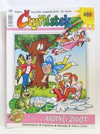 Němeček, Jaroslav, Lamková, Hana, Čtyřlístek 489: Motýlí život, 2010