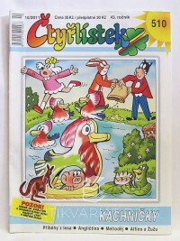 Němeček, Jaroslav, Poborák, Jiří, Čtyřlístek 510: Kachničky, 2011