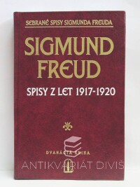 Freud, Sigmund, Spisy z let 1917-1920, 2003