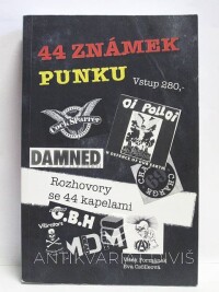 Formánek, Vítek, Csölleová, Eva, 44 známek punku, 2018