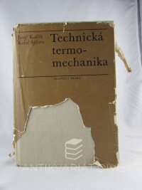 Kalčík, Josef, Sýkora, Karel, Technická termomechanika, 1973