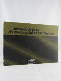 Jiránek, Jaroslav, Muzikologické etudy, 1981