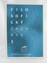 kolektiv, autorů, Filosofický časopis 3, rok 2011, ročník 59, 2011