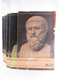 Novotný, František, O Platónovi III - Filosofie, 1949