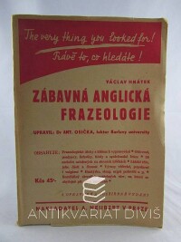 Hnátek, Václav, Zábavná anglická frazeologie, 1948