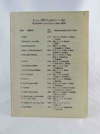 kolektiv, autorů, C. a K. Pěší pluky č. 1-102: Označení a posádky v roce 1914, 0