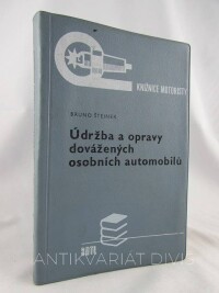 Šteiner, Bruno, Údržba a opravy dovážených osobních automobilů, 1966