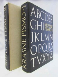 Muzika, František, Krásné písmo I, II, 1963