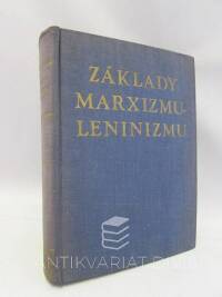 kolektiv, autorů, Základy marxizmu-leninizmu, 1960