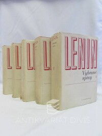 Lenin, Vladimír Iljič, Vybrané spisy 1-5, 1972