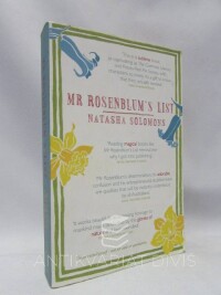 Solomons, Natasha, Mr. Rosenblum's list, 2010