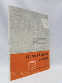 Koch, Jaroslav, Výchova kojence v rodině, 1974
