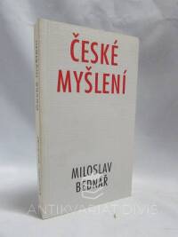 Bednář, Miloslav, České myšlení, 1996