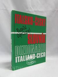 Rosendorfský, Jaroslav, Italsko-český slovník, Dizionario Italiano-Ceco, 2001