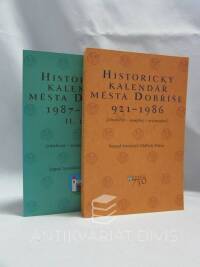 Průša, Oldřich, Historický kalendář města Dobříše, I-II díl 921-1986, 1987-2007, 2002