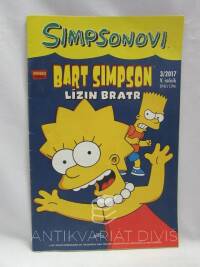 kolektiv, autorů, Simpsonovi 2017/3: Bart Simpson - Lízin bratr, 2017