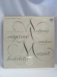 Mozart, Wolfgang Amadeus, Smyčcové kvartety - D dur, K. 499; D dur, K. 575; B dur, K. 589; F dur, K. 590, 1979