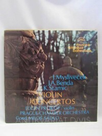 Mysliveček, Josef, Benda, Jiří Antoním, Stamic, Karel, Violin concertos, 1973