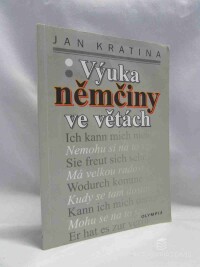 Kratina, Jan, Výuka němčiny ve větách, 2005