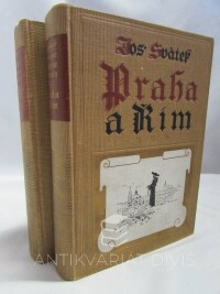 Svátek, Josef, Praha a Řím I-II: Román ze XVI. století, 1913