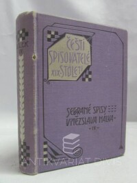 Hálek, Vítězslav, Sebrané spisy Vítězslava Hálka: svazek IV: Povídky, 1906