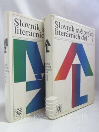 Macura, Vladimír, Slovník světových literárních děl 1 a 2, 1988