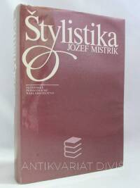 Mistrík, Jozef, Štylistika, 1985