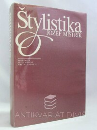 Mistrík, Jozef, Štylistika, 1985