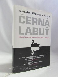 Taleb, Nassim Nicholas, Černá labuť: Následky vysoce nepravděpodobných událostí, 2011