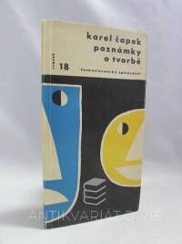 Čapek, Karel, Poznámky o tvorbě, 1960