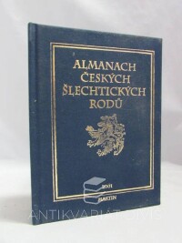 kolektiv, autorů, Almanach českých šlechtických rodů, 2001