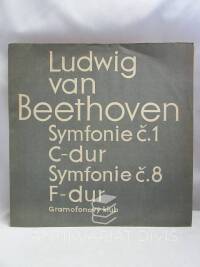 Beethoven, Ludwig van, Symfonie č. 1 C-dur, Symfonie č. 8 F-dur, 1963