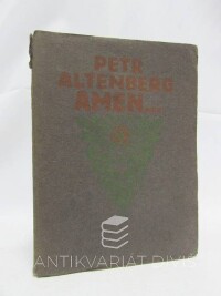 Altenberg, Petr, Amen, 0
