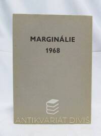 kolektiv, autorů, Marginálie 1968: bibliofilský sborník, 1968