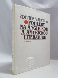 Vančura, Zdeněk, Pohledy na anglickou a americkou literaturu, 1983